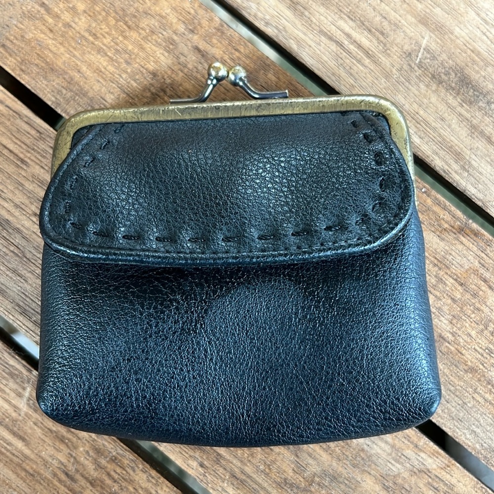 Vintage Small Leather Coin Purse